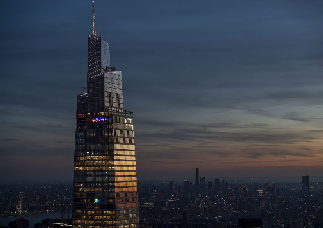 One Vanderbilt, the second tallest office building in New York City, pictured in December 2022 in New York, New York.