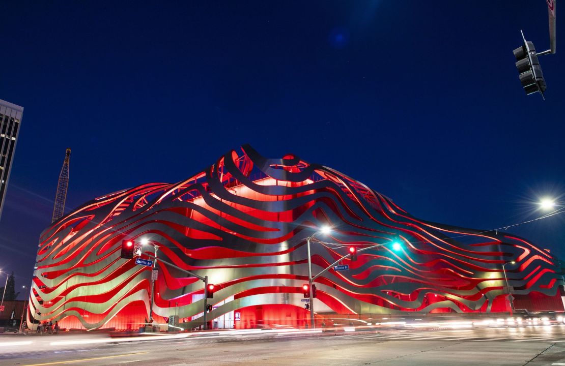 The KPF-designed Petersen Automotive Museum in LA.