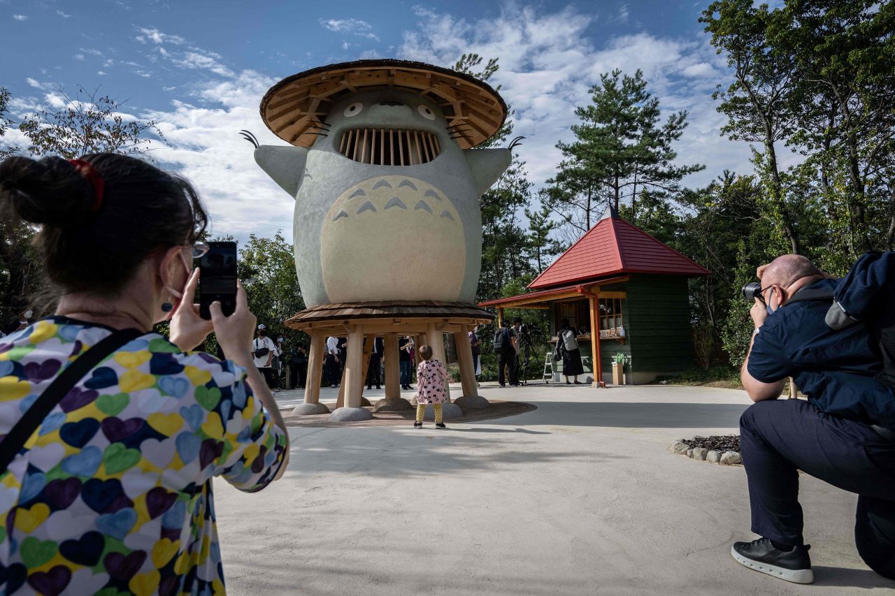 The "Dondoko Forest" area features a Totoro-themed exhibit.