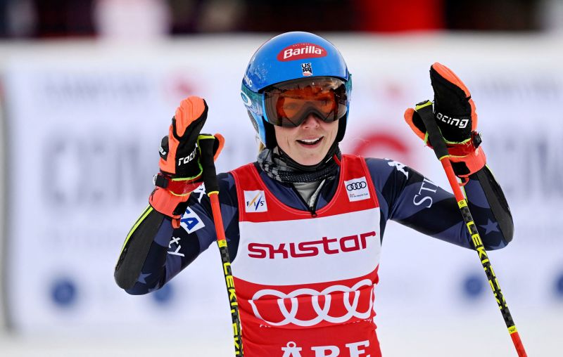 Mikaela Shiffrin equals all-time skiing record with 86th World Cup win in Sweden CNN