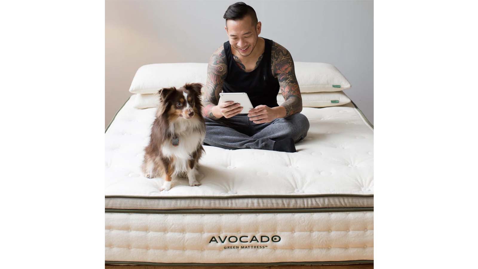 Under Bed Storage  Avocado Green Mattress