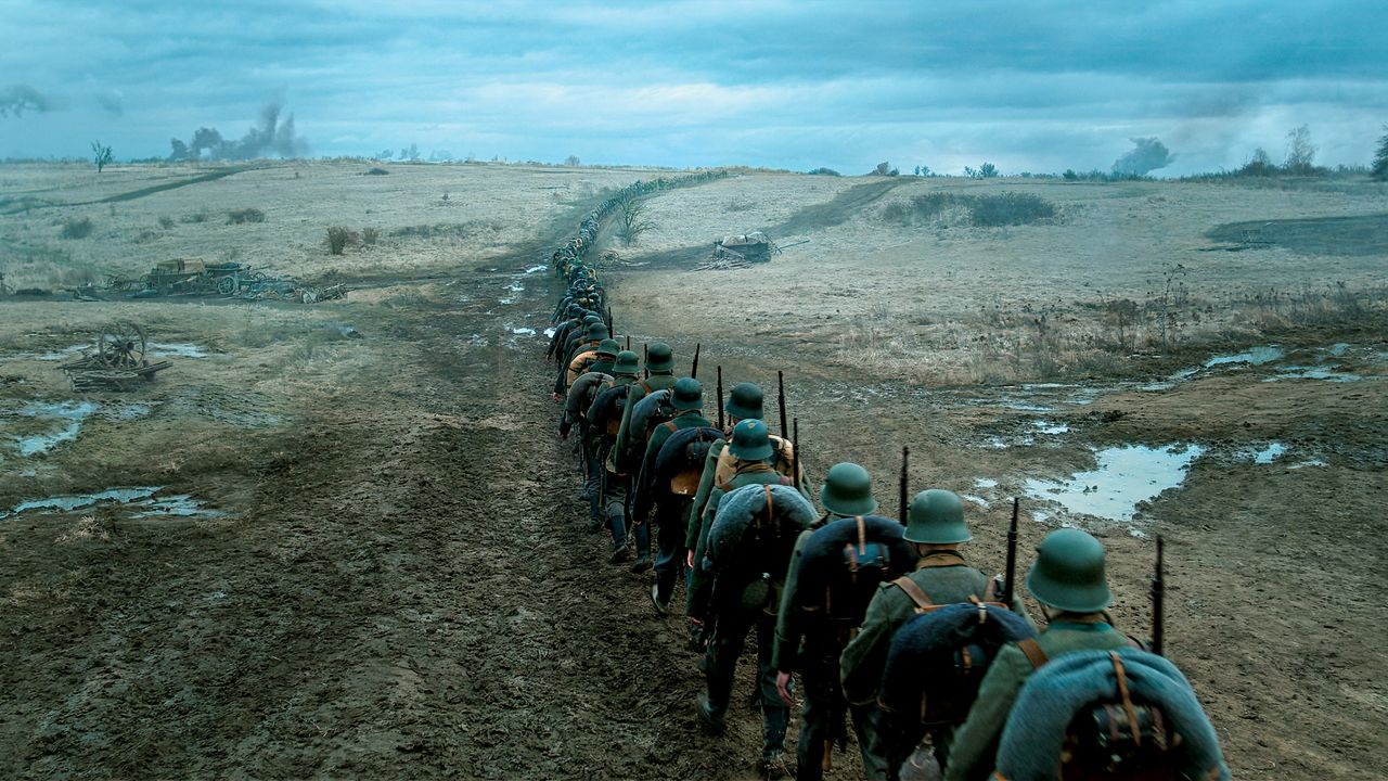 <strong>Best cinematography:</strong> "All Quiet on the Western Front"