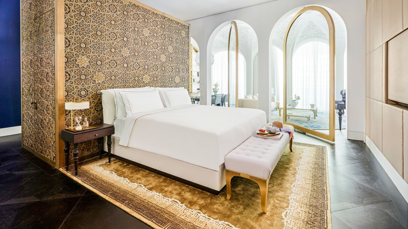 <strong>Suite escape:</strong> Every Raffles suite has 24-hour butler service.