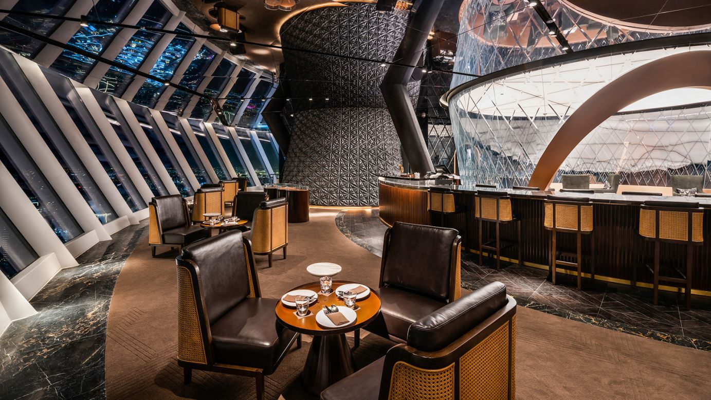 <strong>Raising the roof (bar):</strong> The penthouse of the Raffles is fittingly named Acoustic.