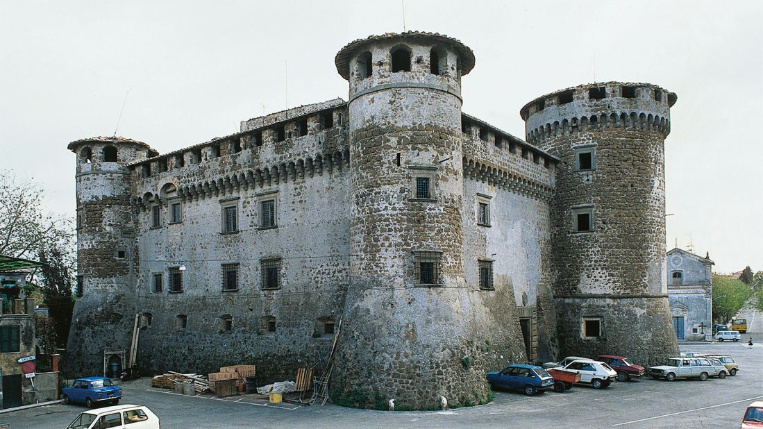 <strong>Nearby inspiration: </strong>The pair took inspiration from Vasanello's Orsini Castle, which dates back to 1285, when designing the interior.