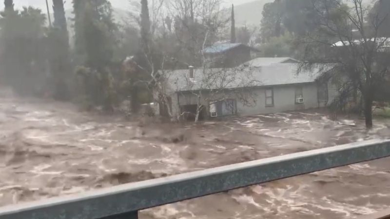 Watch: Drone video captures the aftermath of deadly California atmospheric river | CNN