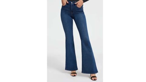 underscored Good American Flared Jeans