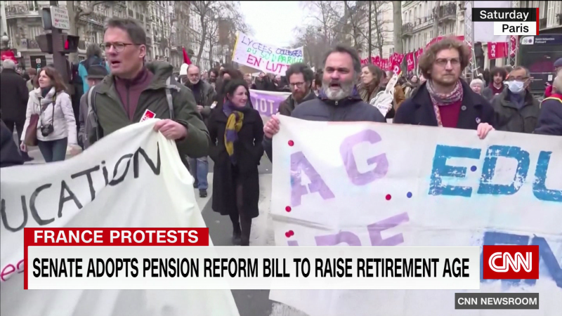 Garbage piles up in Paris as pension reform strikes continue | CNN