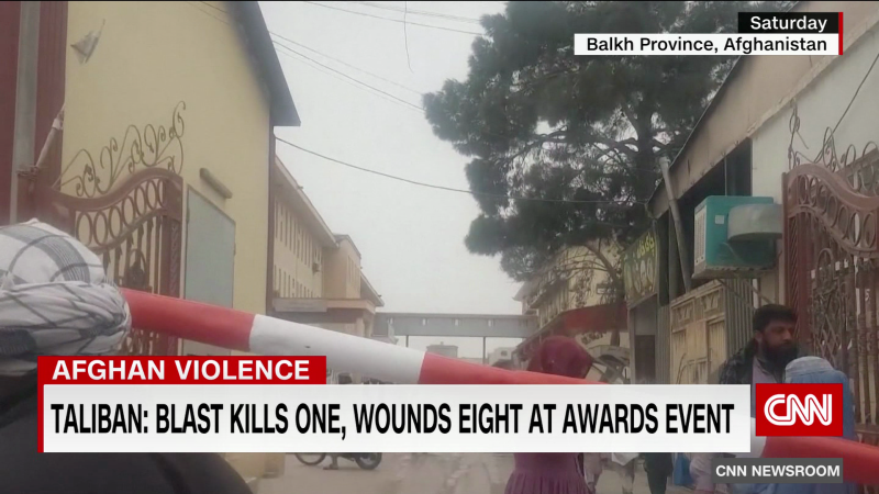 Taliban: blast kills one, wounds eight at awards event | CNN