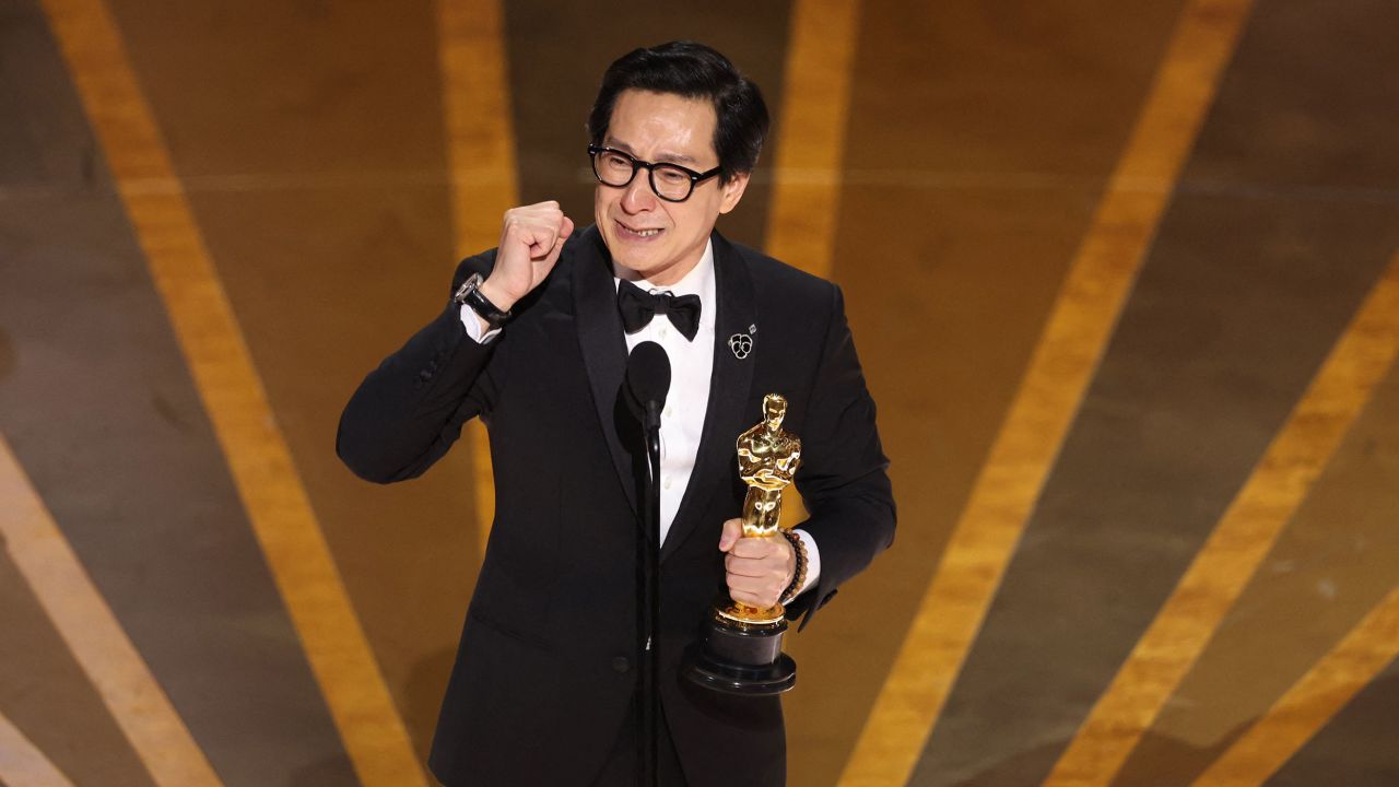 Ke Huy Quan won the Oscar for Best Supporting Actor for "Everything Everywhere All at Once."