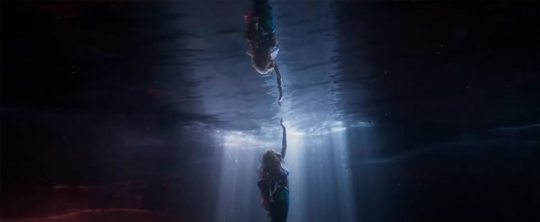 A still from 'The Little Mermaid' trailer.