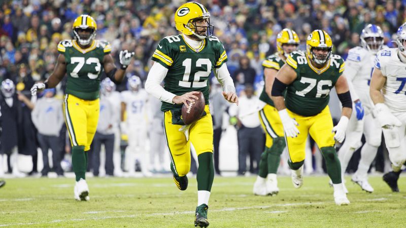 NextImg:Aaron Rodgers speaks out on his future with trade talk intensifying | CNN