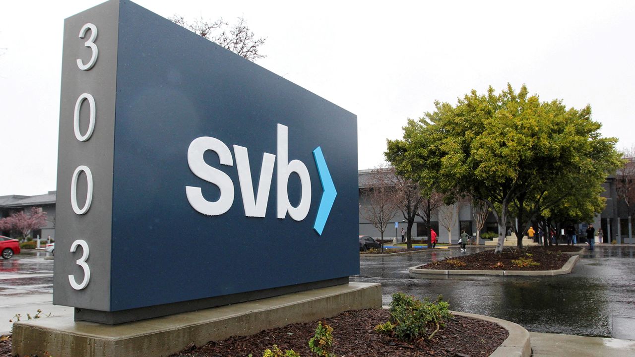 SVB's headquarters in Santa Clara, California, on March 10, 2023. 