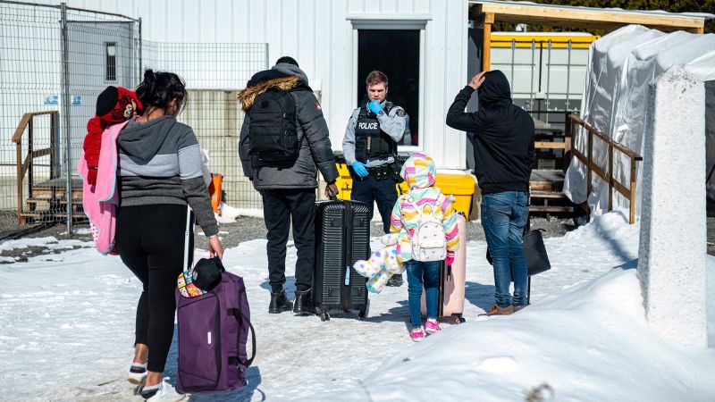 NextImg:Why the US northern border is experiencing record migration | CNN