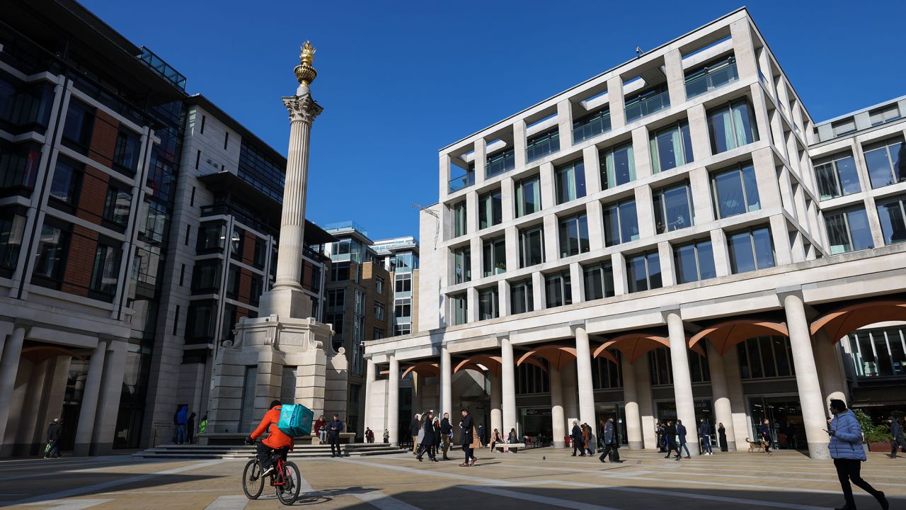 The London Stock Exchange Group headquarters in the City of London, UK, on Thursday, March 2, 2023.