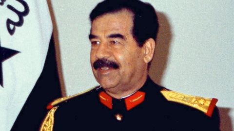 به گفته پیرو، صدام خود را سومین جنگجوی بزرگ تاریخ مسلمانان عرب می دانست.