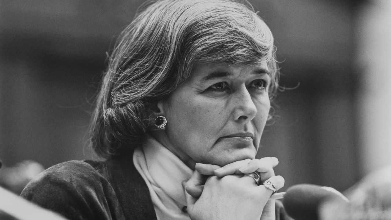 Rep. Patricia Schroeder, a Colorado Democrat, in February 1993. 