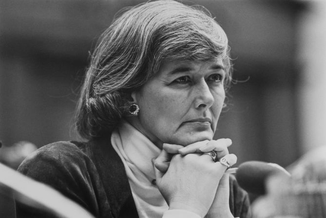 Former US Rep. <a href="index.php?page=&url=https%3A%2F%2Fwww.cnn.com%2F2023%2F03%2F14%2Fpolitics%2Fpatricia-schroeder-colorado-congresswoman-dies%2Findex.html" target="_blank">Patricia Schroeder</a>, a longtime Democratic congresswoman from Colorado who championed women's rights, died at the age of 82 on March 13. The cause was complications from a stroke, said her daughter, Jamie Cornish.