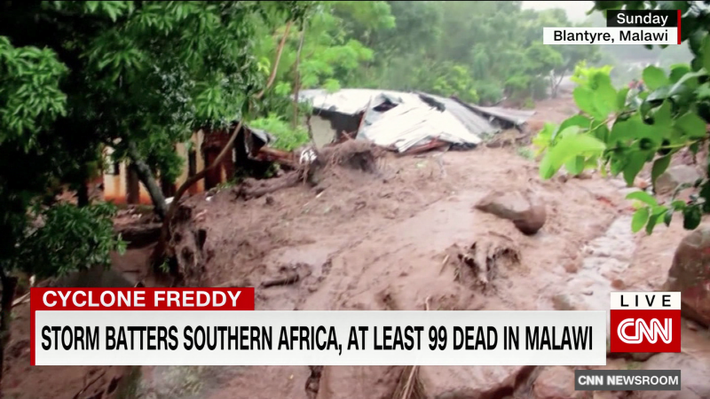 Cyclone Freddy batters Southern Africa, at least 99 dead in Malawi | CNN