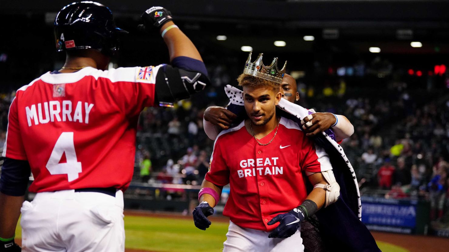 Long live the King! Harry Ford is becoming one of the faces of British baseball and scored a vital home run as GB beat Colombia.