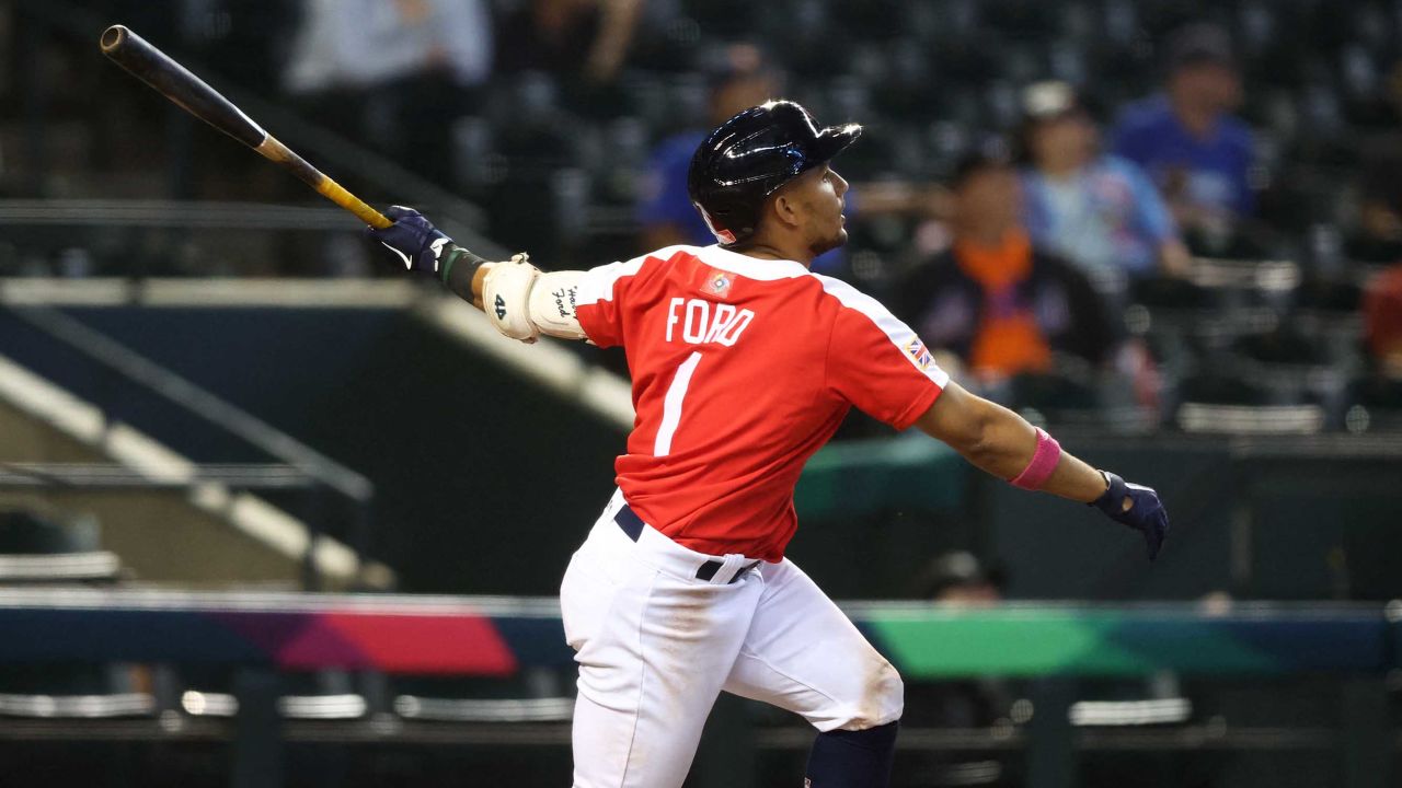 Ford hit a huge home run to left-field to give Great Britain control against Colombia.