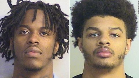 Michael Lynn Davis, left, and Darius Miles, right.
