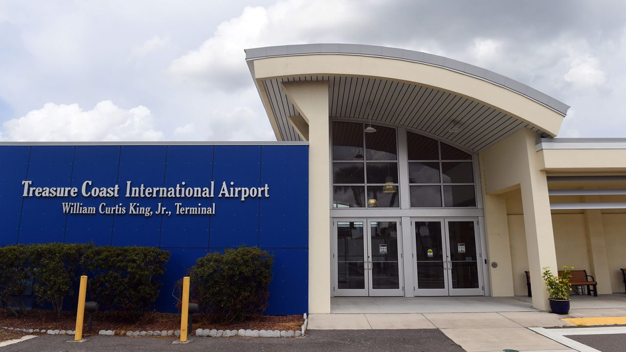 Treasure Coast International Airport, seen in a file photo, was the site of serious runway incursion involving a fire truck in January.