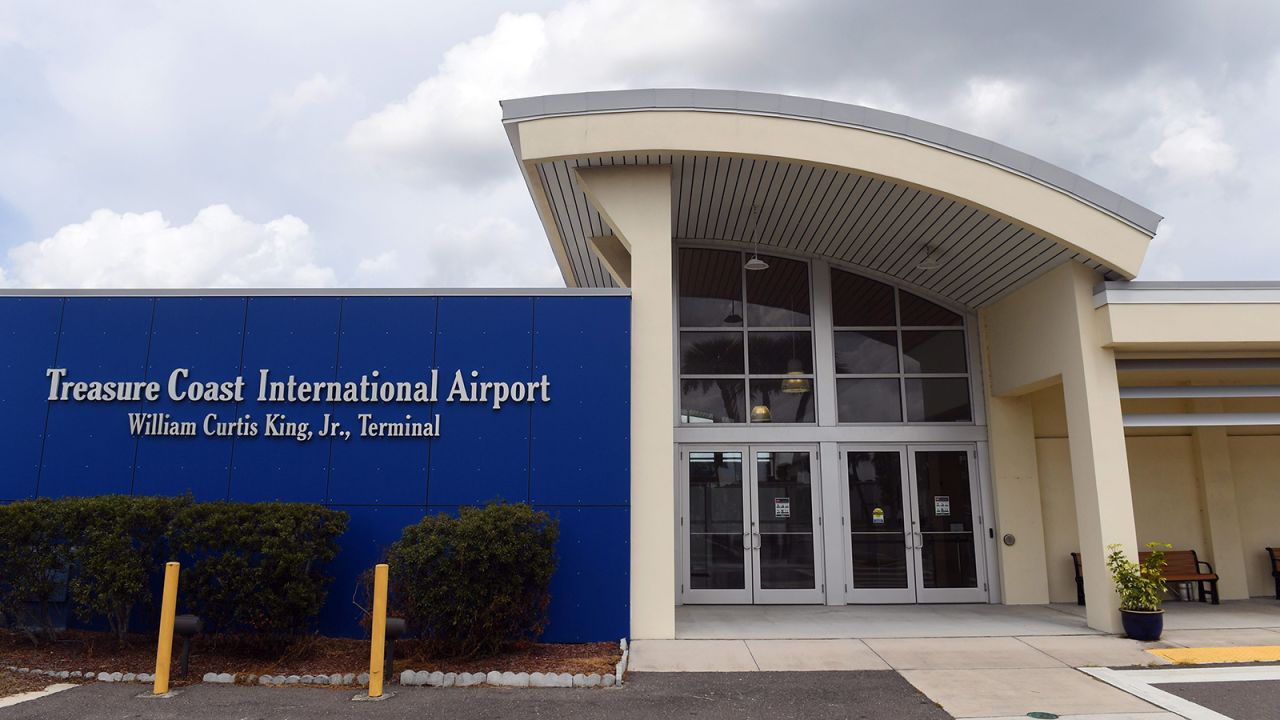 Treasure Coast International Airport, seen in a file photo, was the site of serious runway incursion involving a fire truck in January.