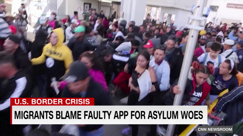 Migrants trying to enter the U.S. blame faulty app for asylum problems | CNN