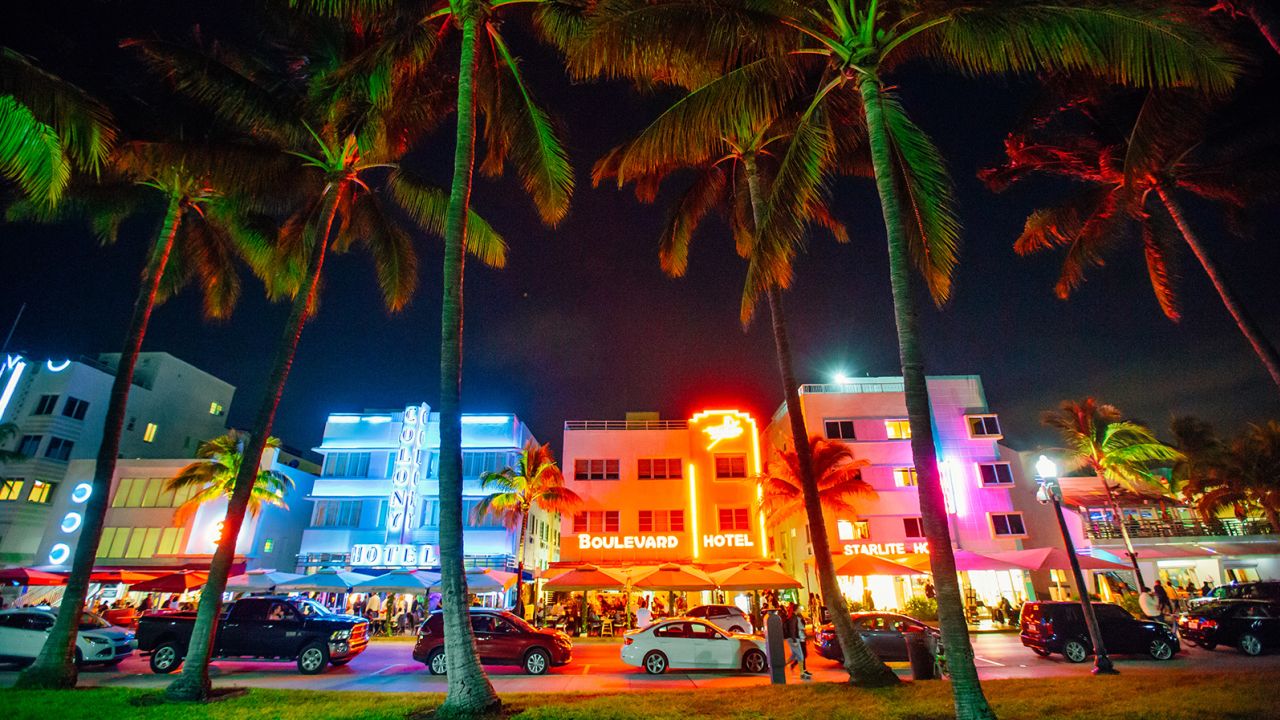 Ocean Drive in Miami's South Beach