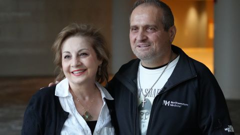 Tannaz Ameli and Albert Khoury are doing well after their double lung transplants.