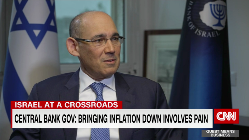 Bank of Israel governor concerned about judicial reform | CNN Business