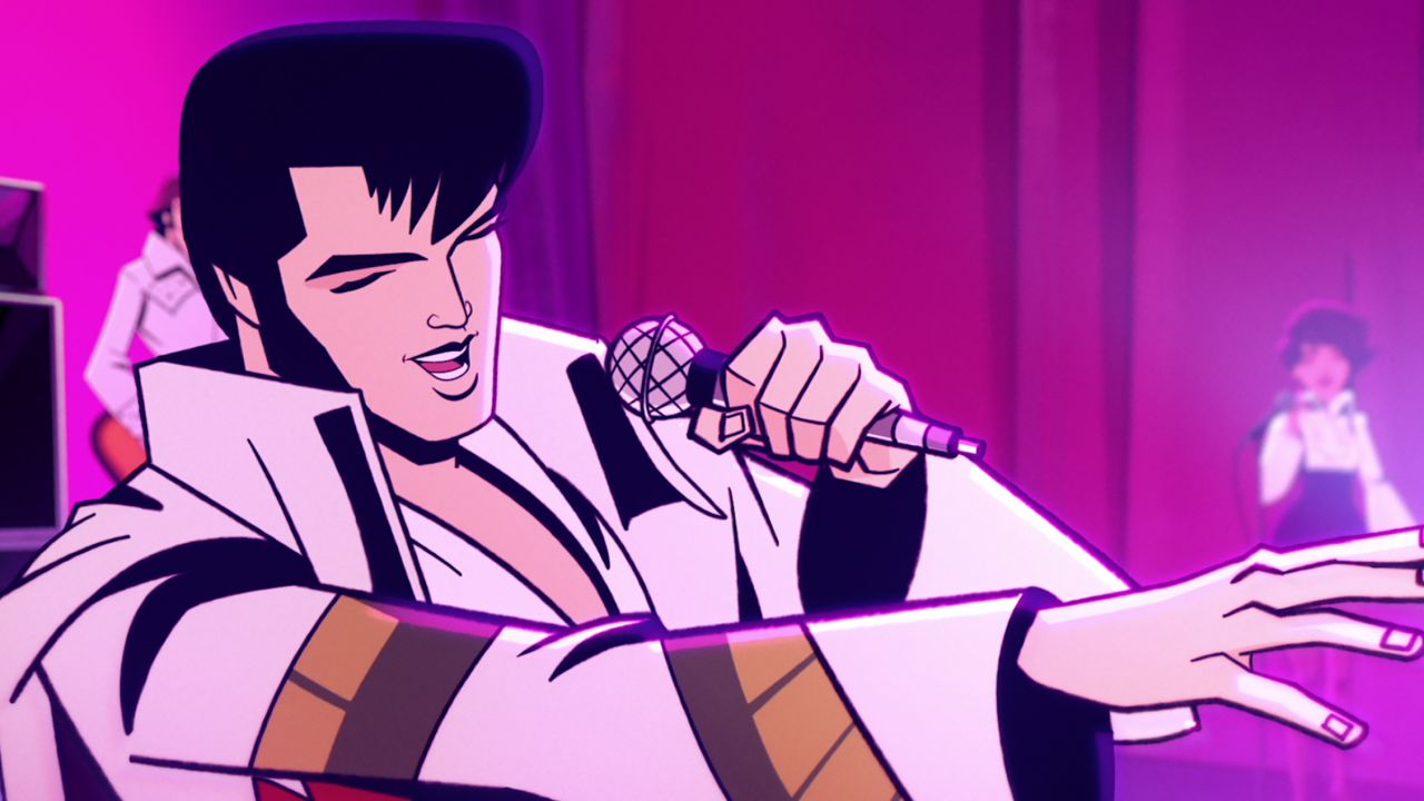 Matthew McConaughey voices Elvis in "Agent Elvis."