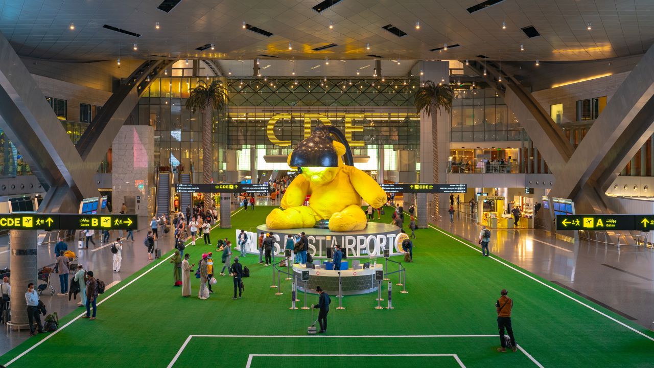 <strong>2. Hamad International Airport: </strong>Hamad International Airport in Doha, Qatar, is number two on Skytrax's list. Skytrax is a UK-based airline and airport review and ranking site and compiles its list by surveying travelers from across the world.