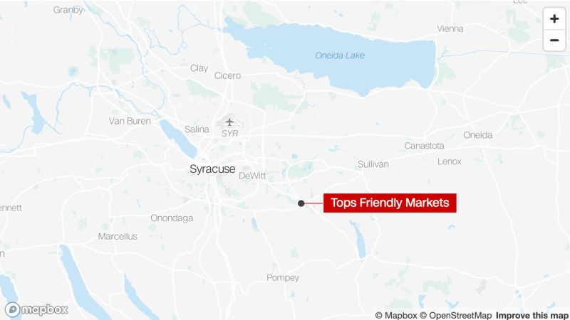 NextImg:A New York man was arrested after allegedly threatening a shooting at Tops Friendly Markets in a social media post | CNN