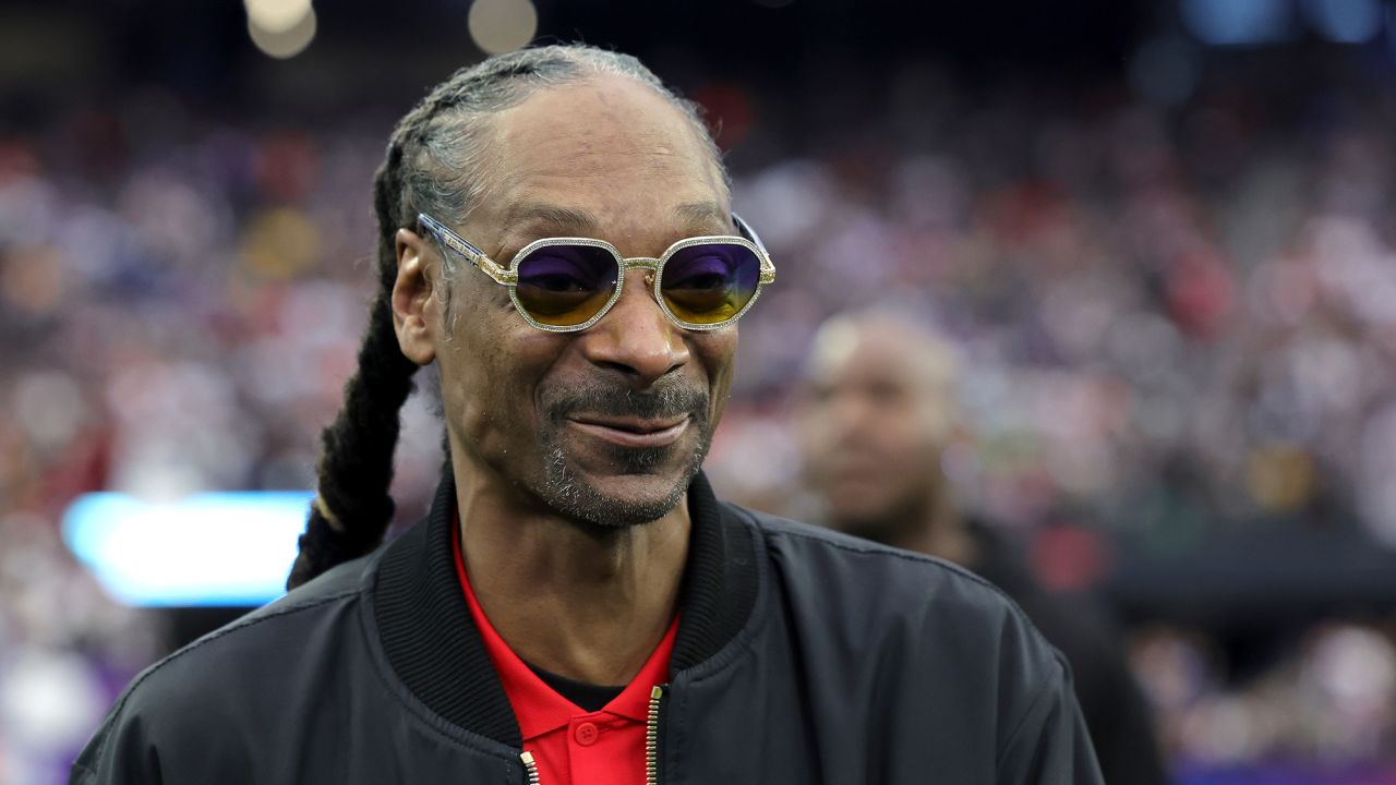 Snoop Dogg at the 2023 NFL Pro Bowl Games on February 05, 2023 in Las Vegas, Nevada.