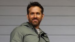 Ryan Reynolds, Co-Owner of Wrexham looks on during the Emirates FA Cup Fourth Round match between Wrexham and Sheffield United at Racecourse Ground on January 29, 2023 in Wrexham, Wales.