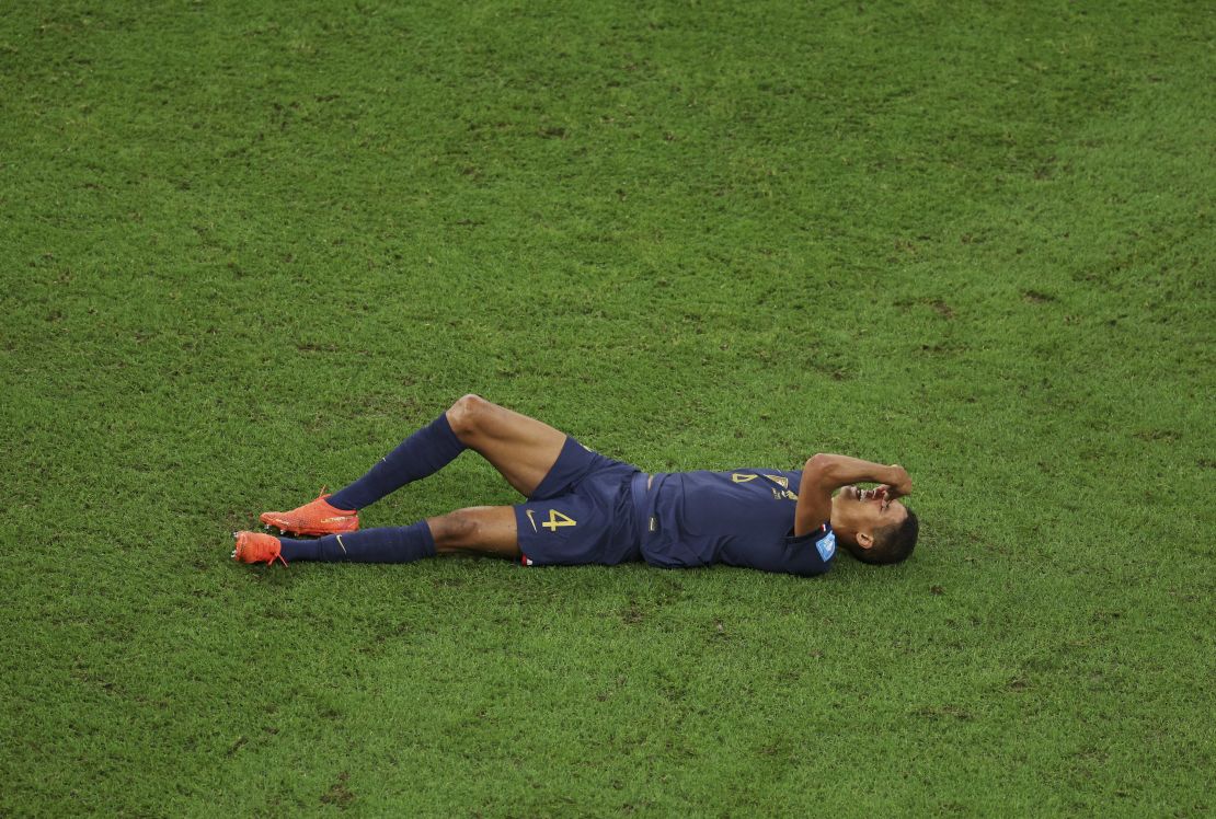 Raphaël Varane retired from international football after the 2022 World Cup due to "overloaded schedules".