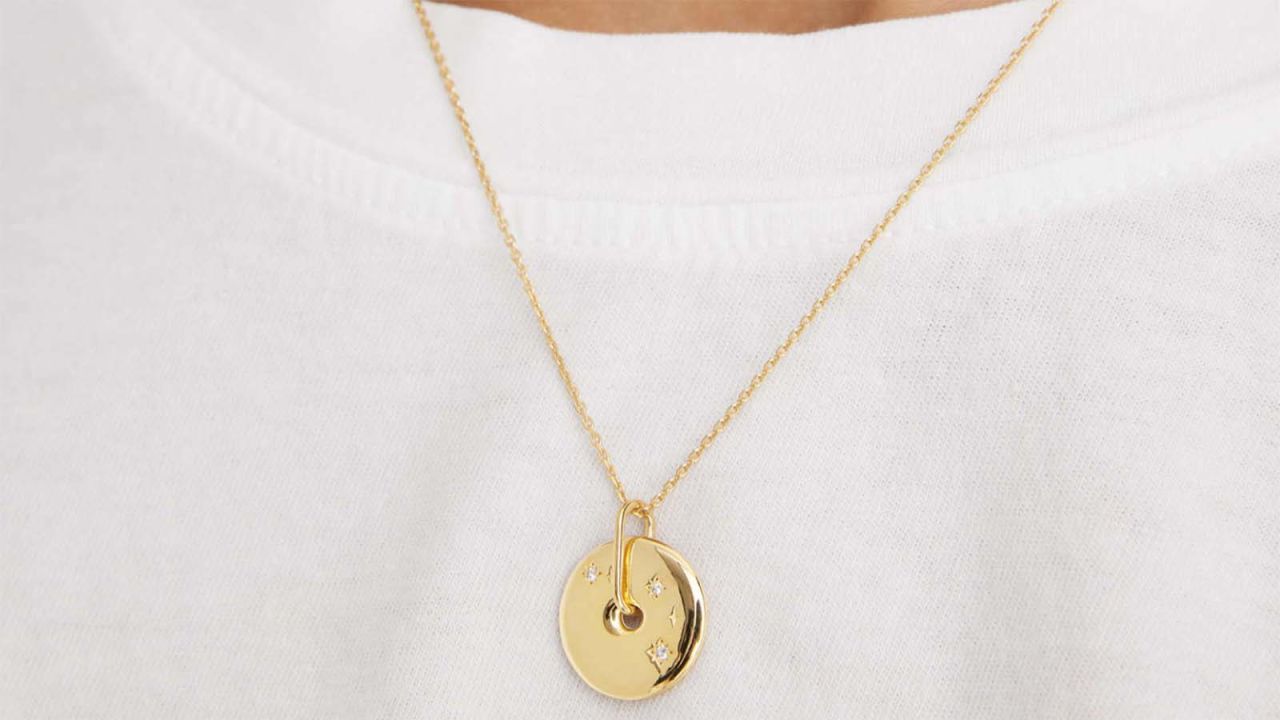 underscored Mejuri Aries Necklace