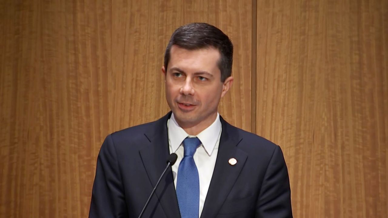 Secretary of Transportation Pete Buttigieg cites an "uptick" in recent aviation incidents at safety summit on Wednesday.