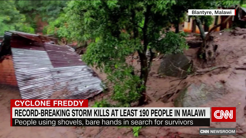 Record-breaking storm Freddy slams Malawi | CNN
