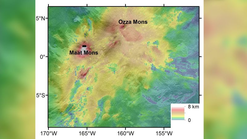 Volcanic activity on Venus revealed by Magellan images | CNN