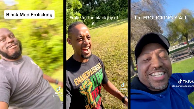 Black men frolicking is the heart-warming trend that’s inspiring others | CNN Business