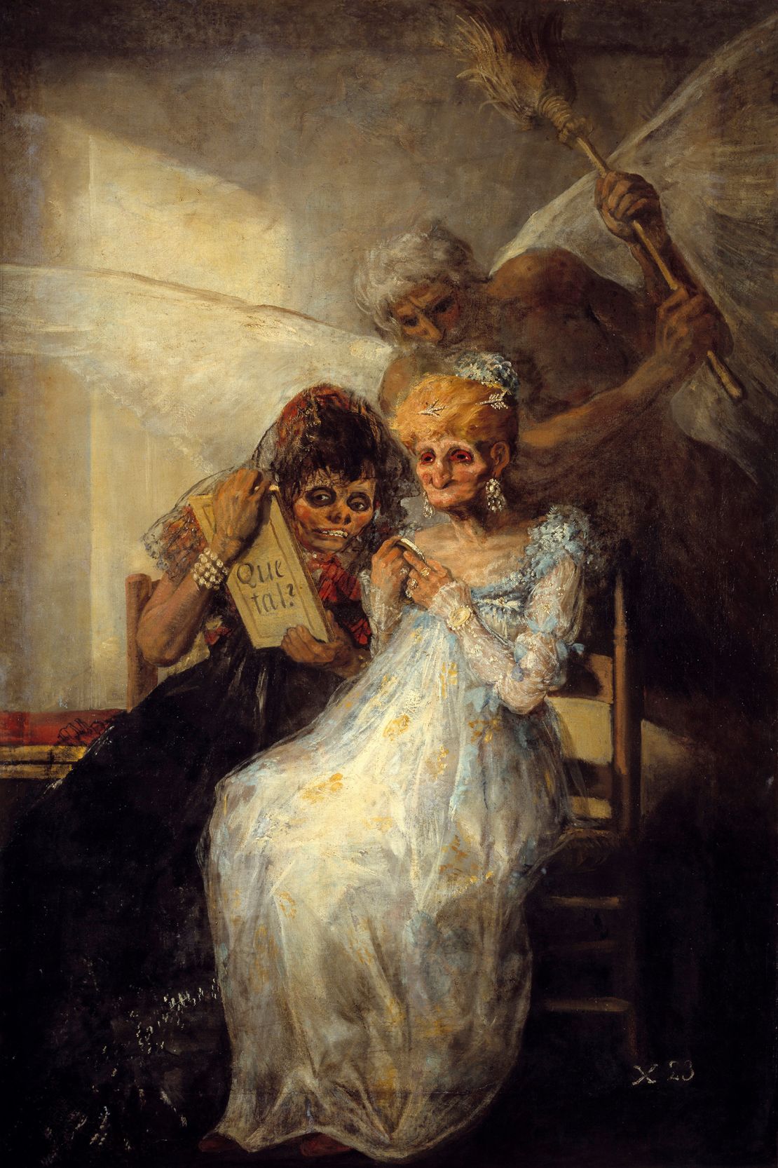 "Time and the Old Women," by Francisco de Goya.