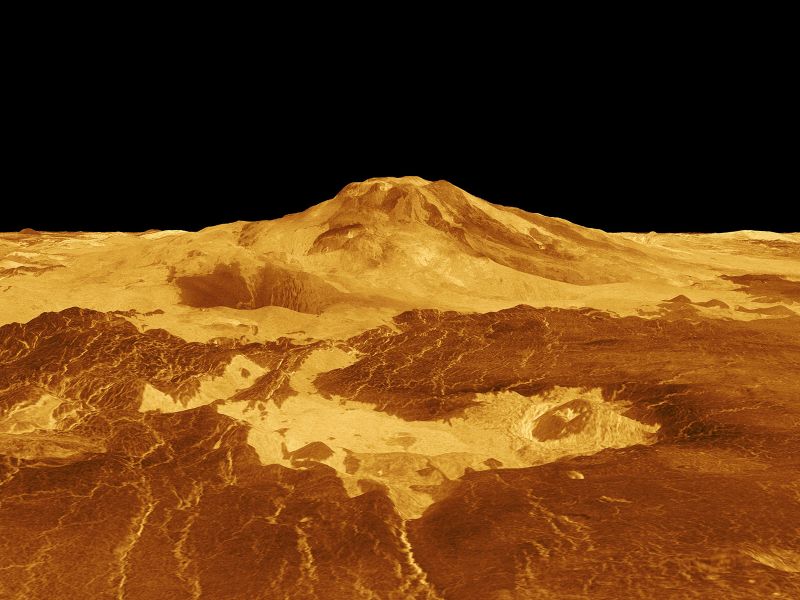 Volcanic activity on Venus revealed by Magellan images | CNN