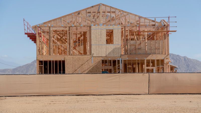 US residence constructing surged in February | CNN Business