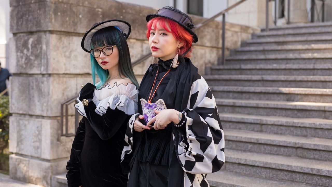 Guests are seen attending pays des fées in Yokohama at Rakuten Fashion Week on March 14, 2023 in Tokyo, Japan.