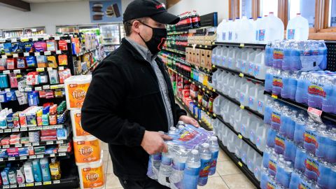 The US, China and Indonesia are the largest plastic bottled water consumers, according to the report.