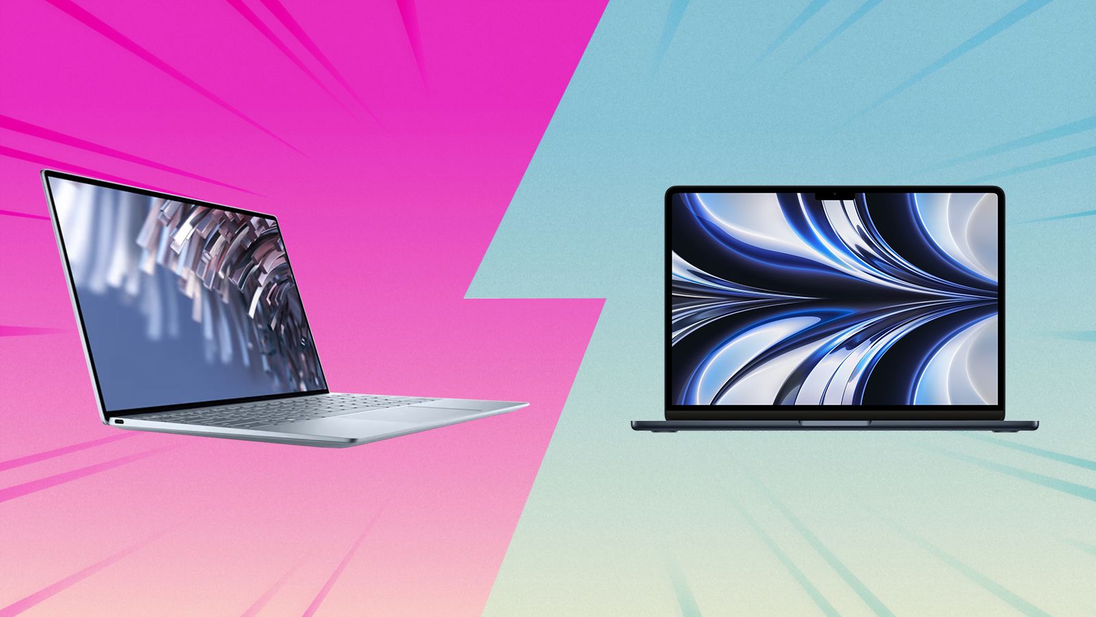 Español Aparte alineación Dell XPS 13 vs. Apple MacBook Air M2 | CNN Underscored