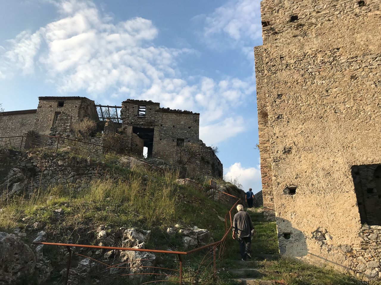 <strong>Rescue mission:</strong> Around 15 years ago, Silverio D'Angelo joined forces with eight others, who live across Italy, to purchase the abandoned homes in the ghost hamlet.